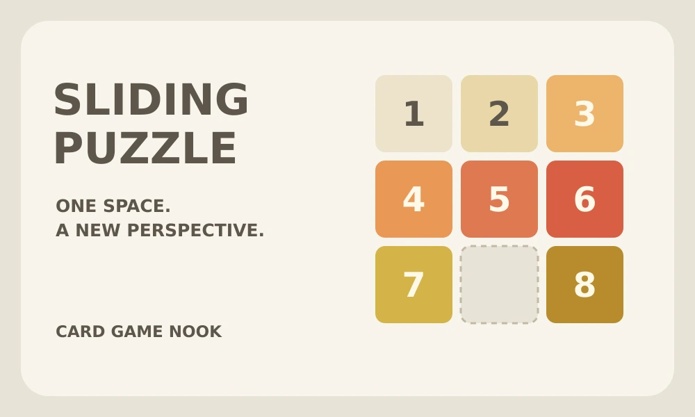Sliding Puzzle — Card Game Nook